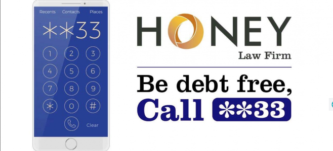 HONEY LAW FIRM, P.A. launches a new campaign featuring StarStar Numbers as the call to action.
